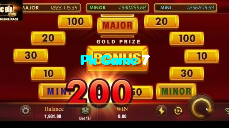 Pk Game 7 casino presented on mobile device in Pakistan with slots and live games